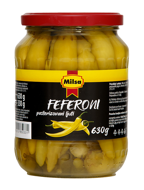 Feferoni 630g