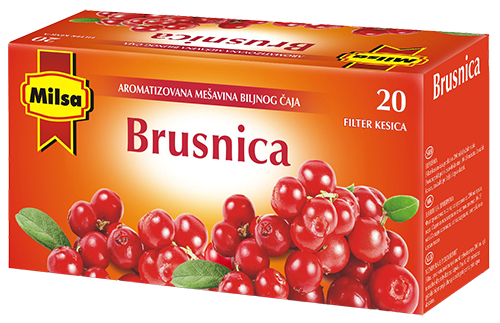 Filter čaj brusnica 40 g